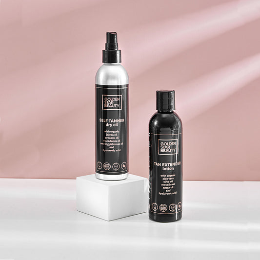 Self Tanner Dry Oil & Tan Extender Lotion